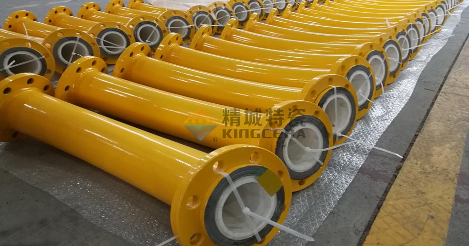 內襯耐磨陶瓷輸灰管道